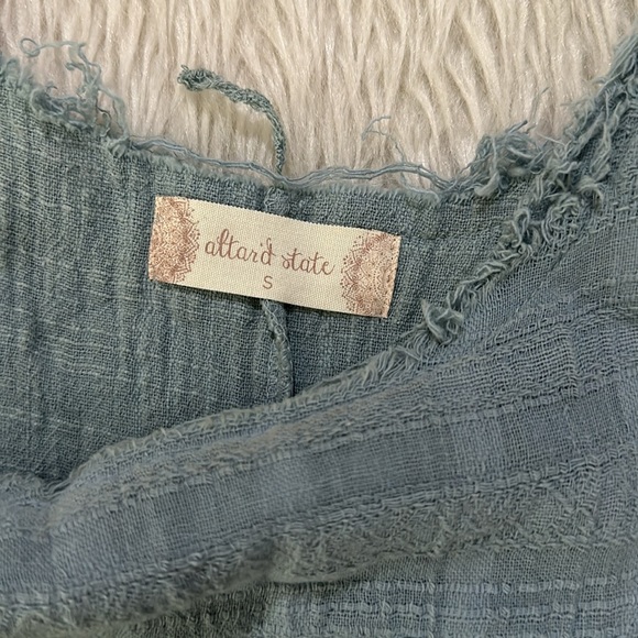 Altard state boho distressed sheath dress size small - Picture 5 of 6